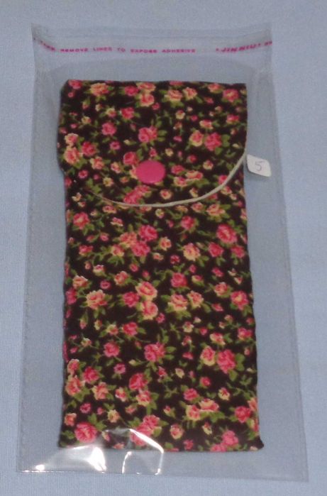 Estojo em tecido com fecho de mola 5 (NOVO)