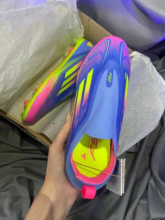 Футбольні бутси ж/ч Adidas F50 Elite LL FG J
