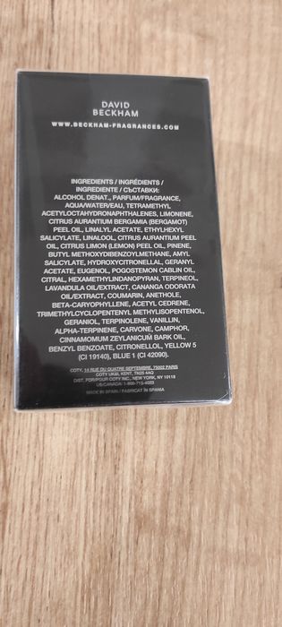 Perfumy, woda toaletowa  DAVID BECKHAM INSTINCT 75 ml