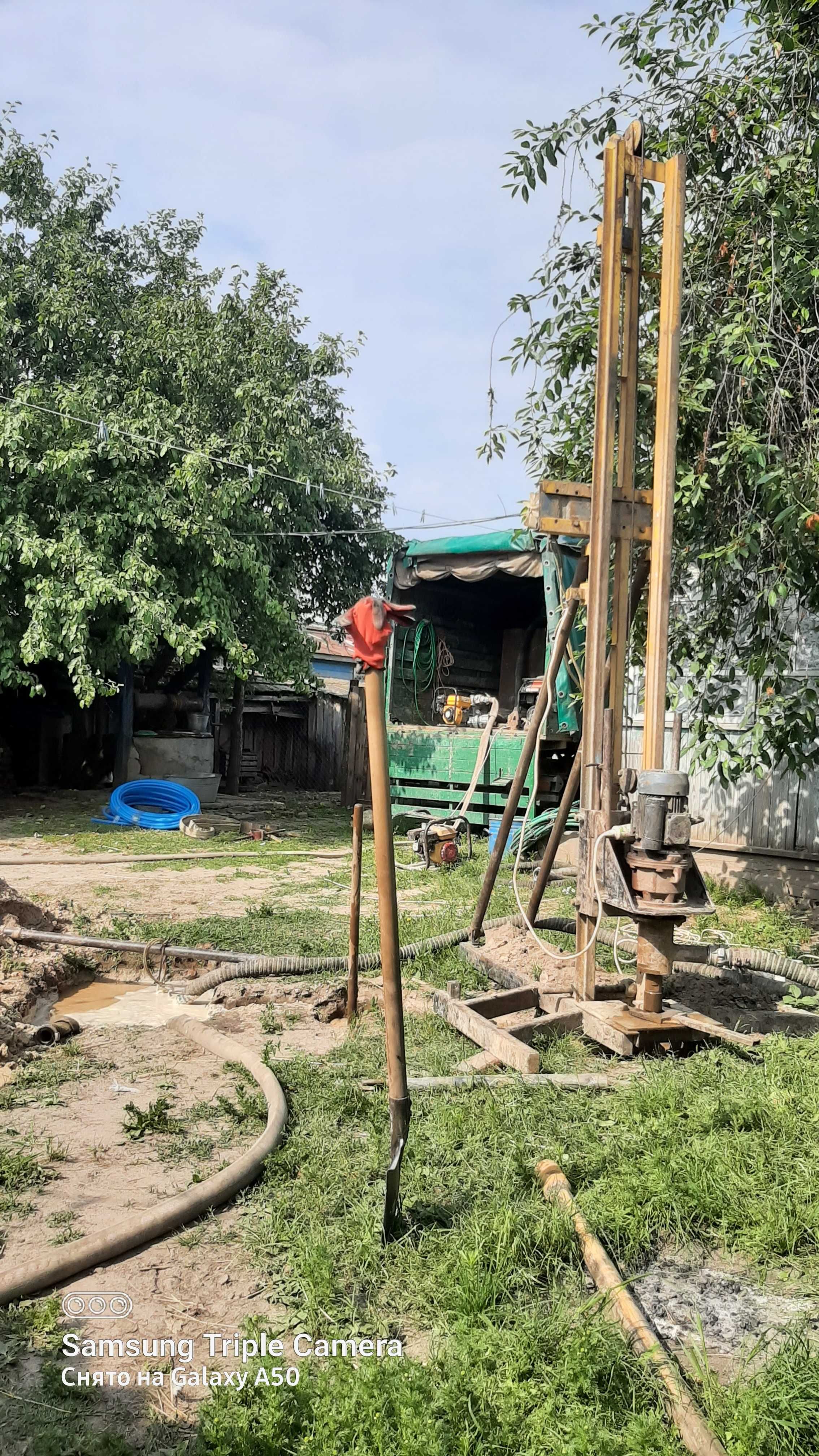 Бурение скважин без заезда во двор под ключ Сумская область
