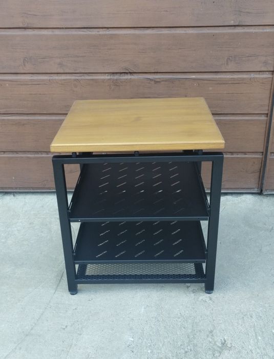 Szafka Rtv  komoda stolik audio Hifi  z regulowanymi blatami na sprzęt