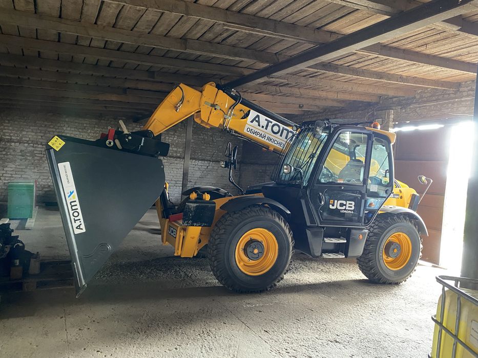 Телескопічний навантажувач JCB 535-125 2019 р. 81 кВт 3440 м/год.