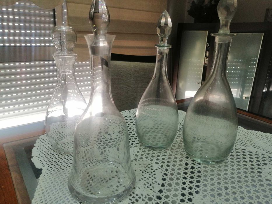 Garrafas de Cristal