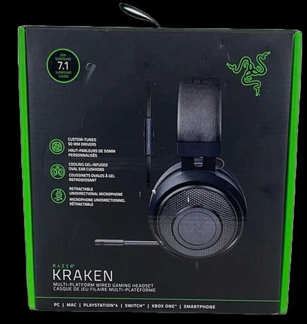 Razer kraken NOVOS dentro da caixa.