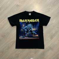 Футболка рок Iron Maiden vintage Fruit of the Loom вінтаж мерч мерчова