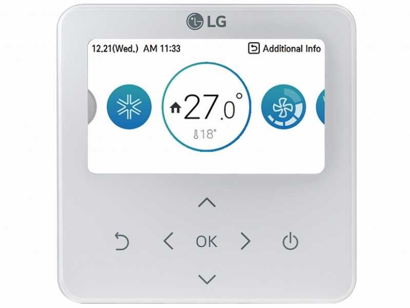 Пульт проводной LG сенсорный PREMTB100