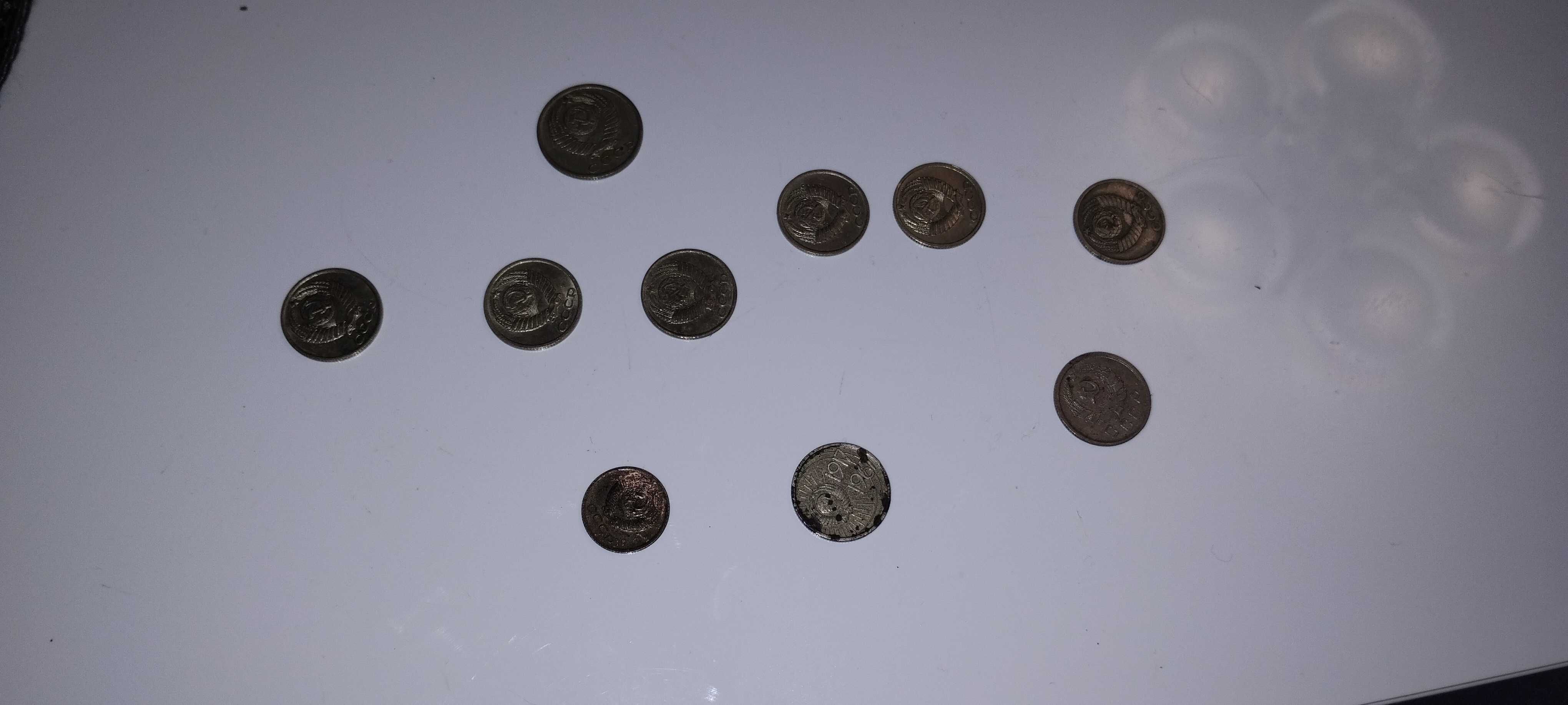 Monety cccp kopiejki radzieckie