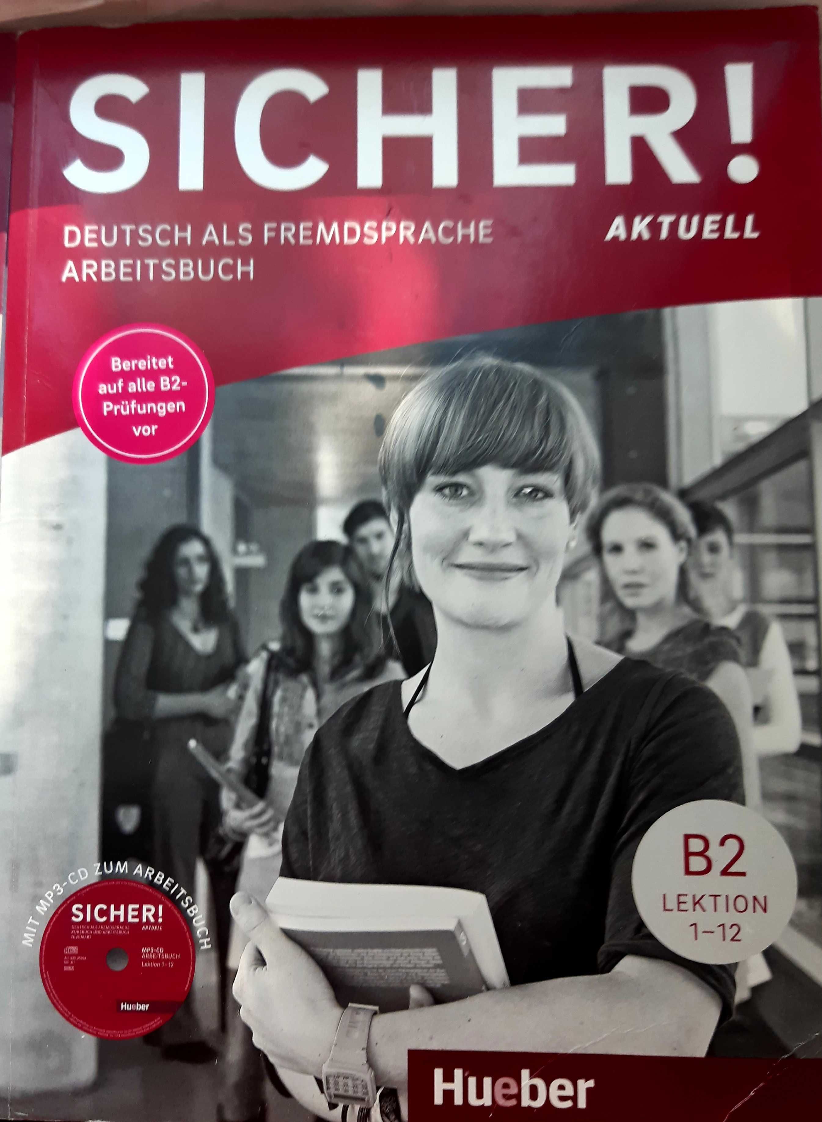 учебник немецкого Sicher aktuell B2
Kursbuch + Arbeitsbuch