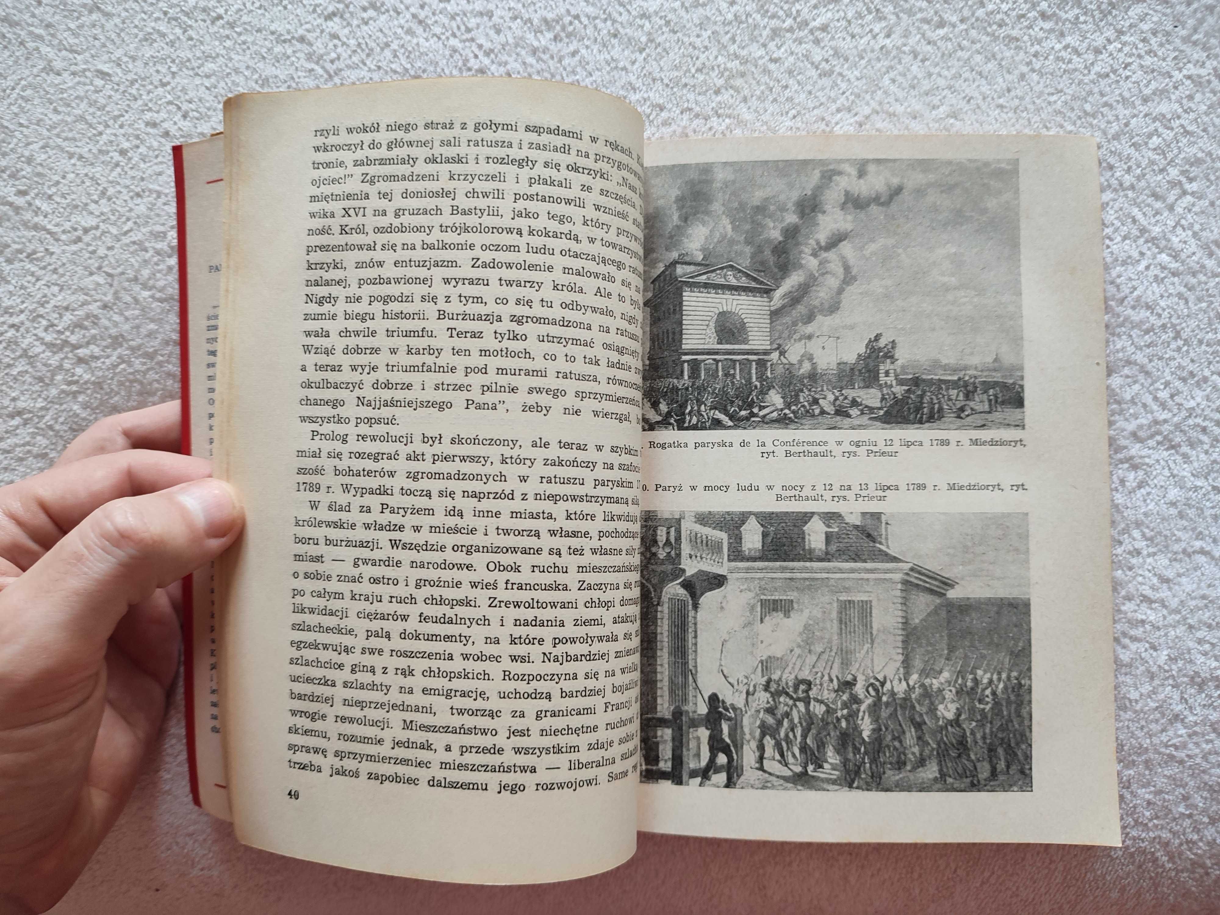 Andrzej Zahorski - Paryż lat rewolucji i Napoleona. Wyd.1964