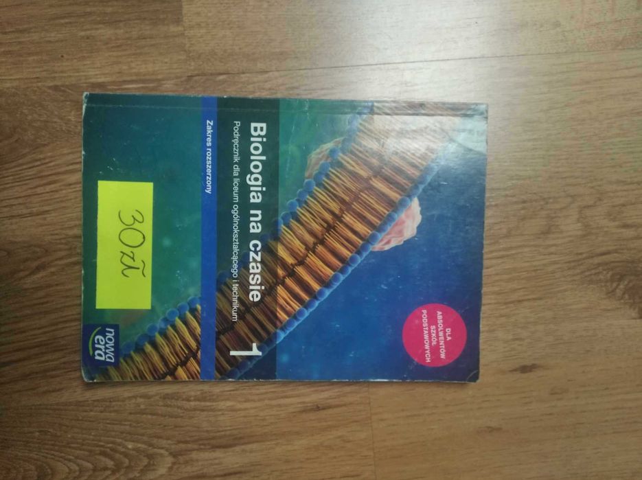 Podręcznik biologia klasa 1 zakres rozszerzony