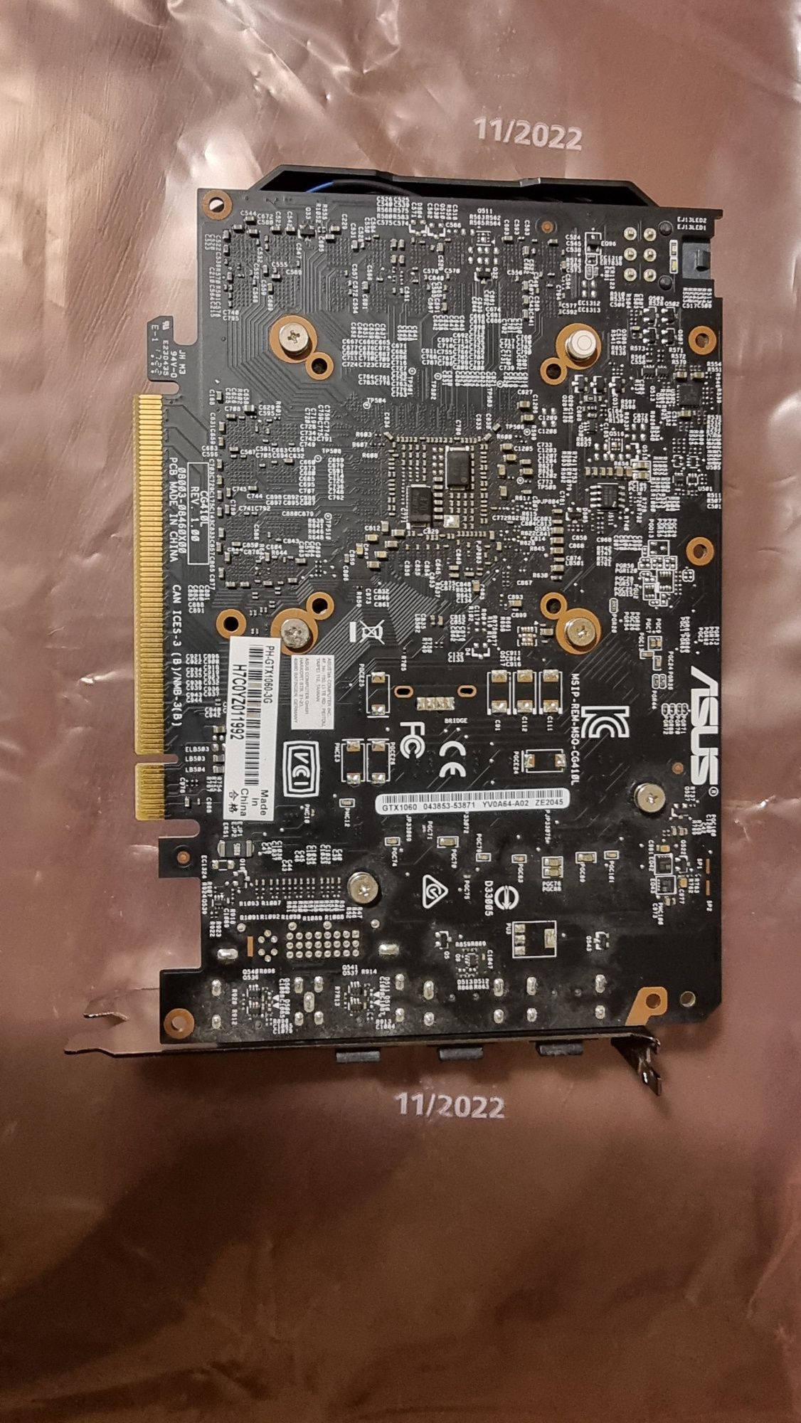 Karta graficzna Asus Gtx1060 3gb