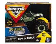 Monster Jam auto warczące opony soldier fortune