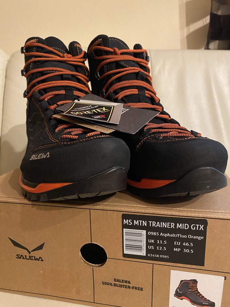 SALEWA MS MIN Trainer Mid GTX Gore-tex  górskie  rozm. 40 dł. 25,5 cm