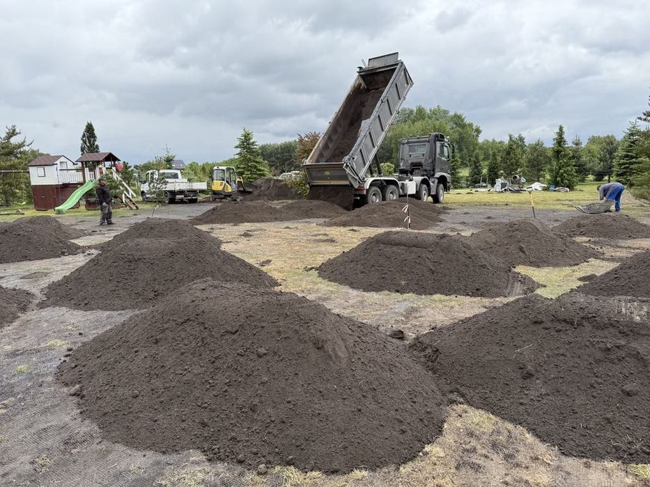 Ziemia ogrodowa Przesiewana, piasek ,żwir, kruszyw, kopark,i wywrotki