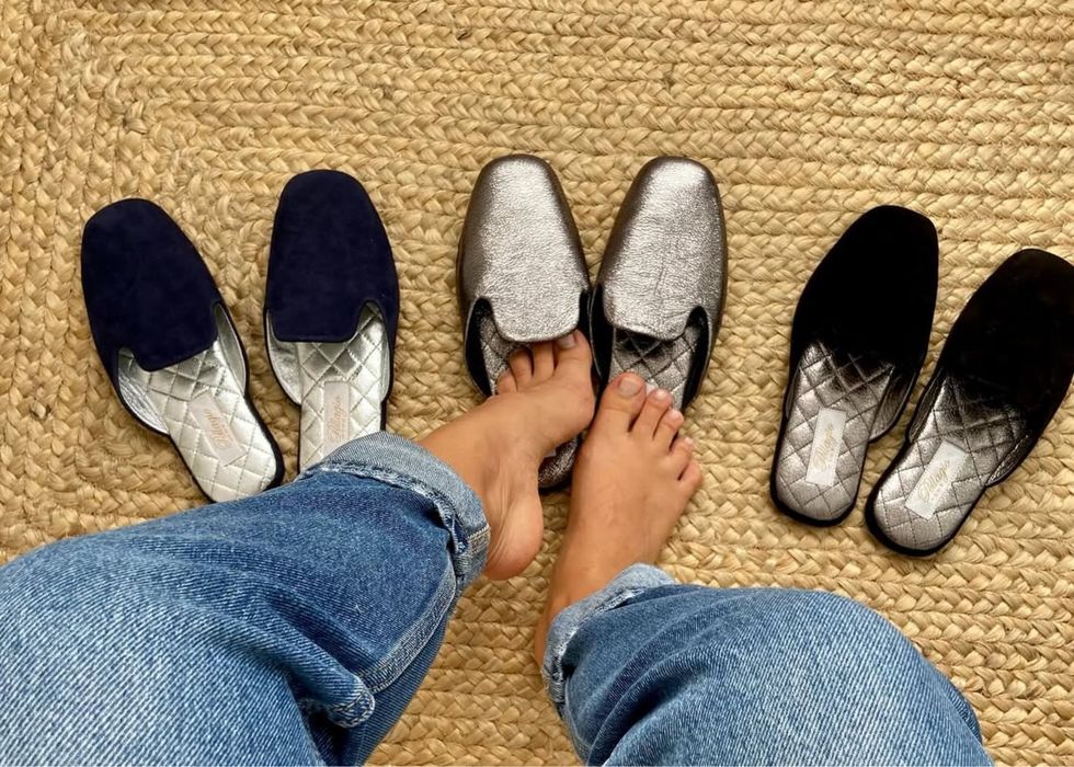 Жіночі шкіряні капці Pellagio