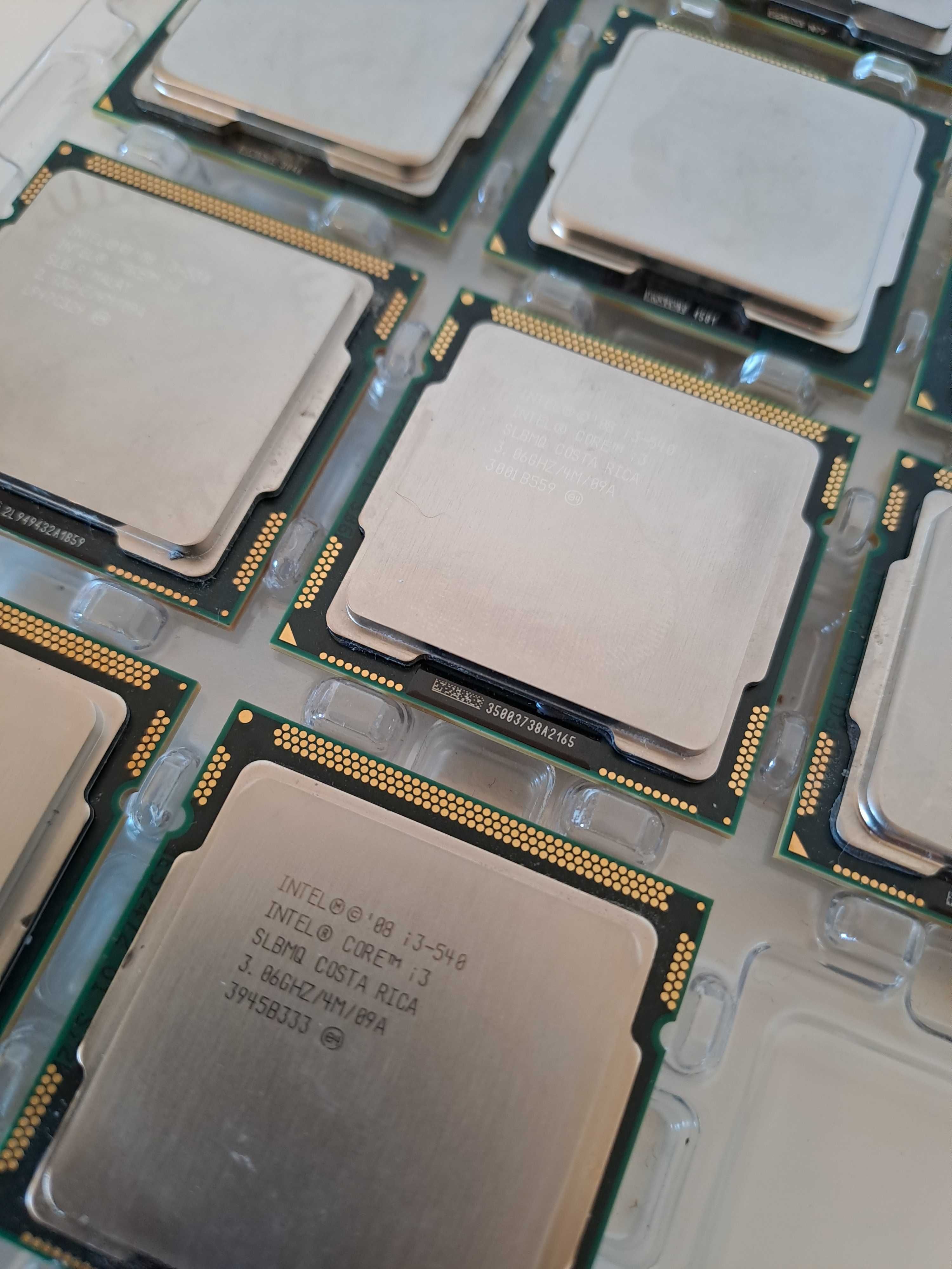 Lote de 19 CPUs da Intel (LGA 1156 / 1155 / 1150 / 1366)