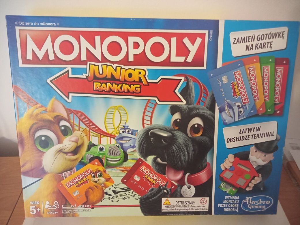 Monopoly junior Banking, nowe wysylka