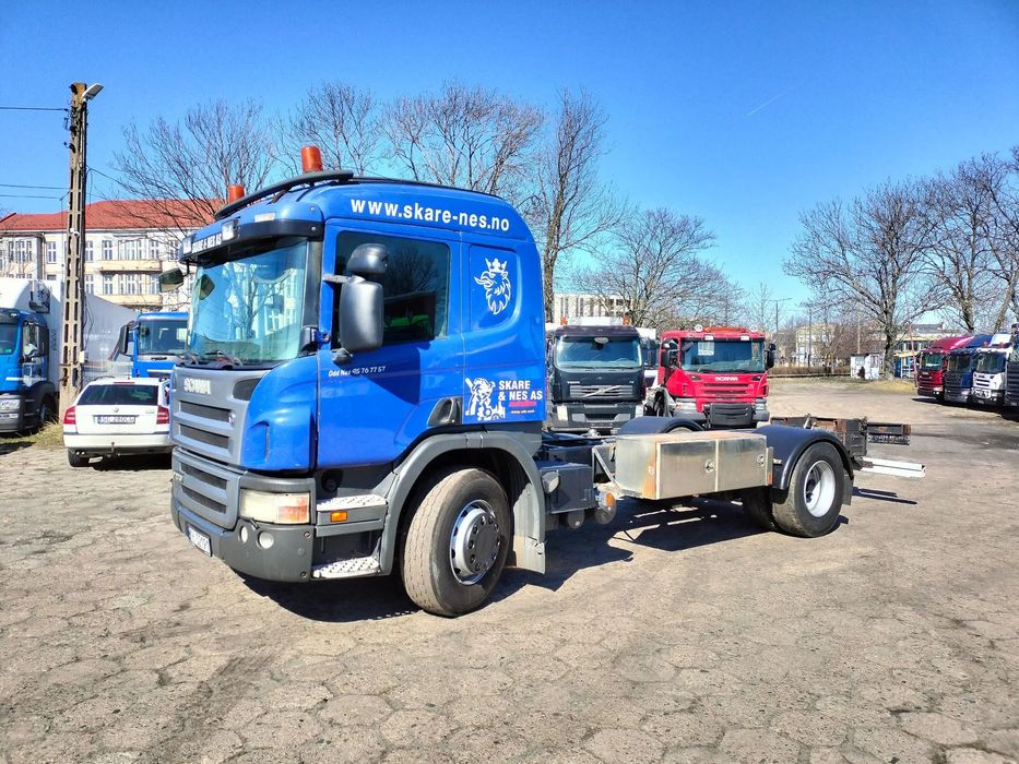 Scania P270  RAMA DO ZABUDOWY hydraulika beczka sprowadzona