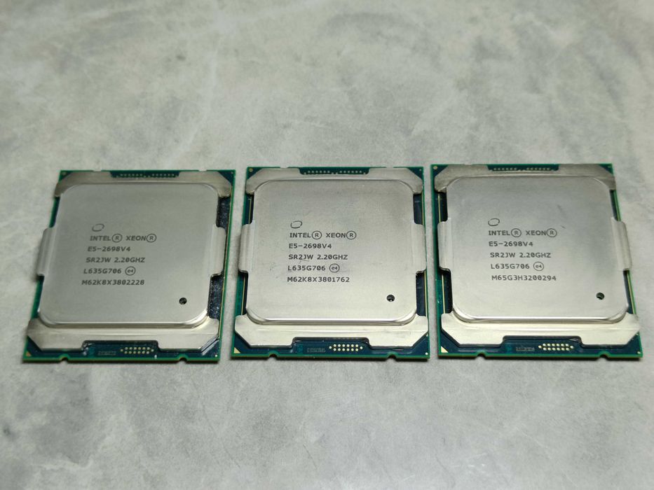 Процесор Intel Xeon E5-2698V4 LGA2011 - 20 ядер 40 потоків!