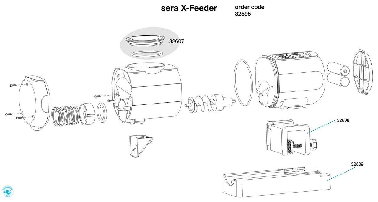 SERA X-Feeder karmnik automatyczny, Sklep Akwarystyczny Turkusowe Zoo