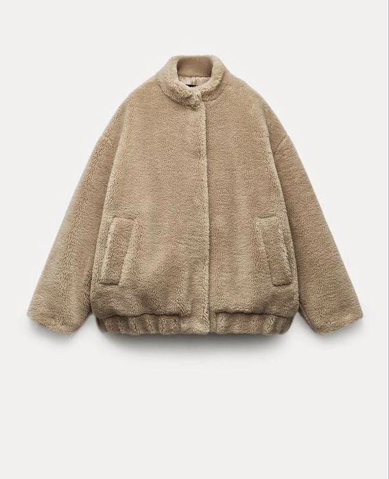 Хутряний Бомбер Zara