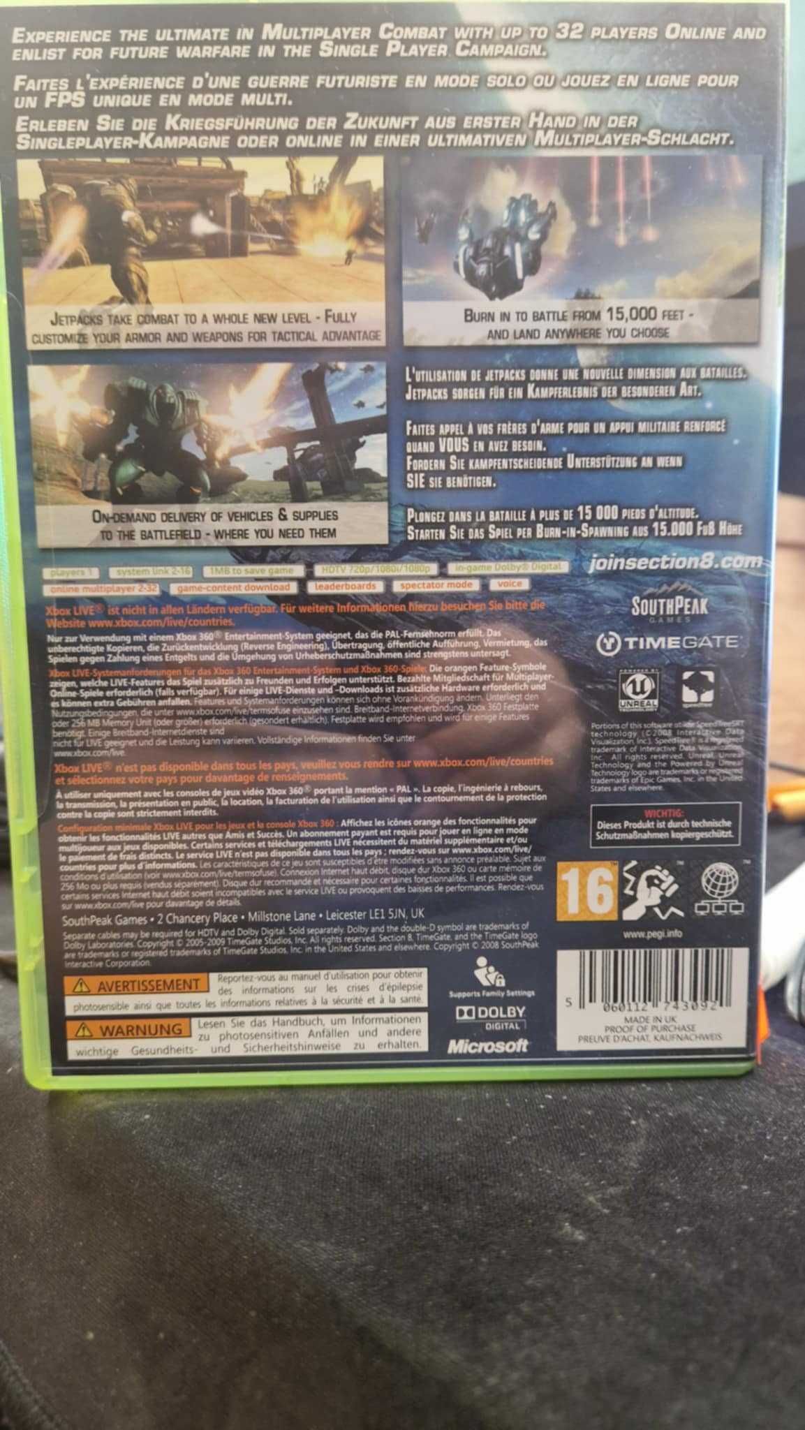 SECTION 8 Microsoft Xbox 360 SklepRetroWWA