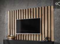 Panel scienny lamele