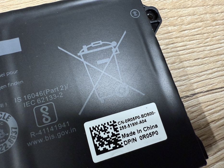 Нові АКБ,батарейка Dell GRT01 00P3TJ 0P3TJ R05P0 0R05P0 05RGW 9JRV0