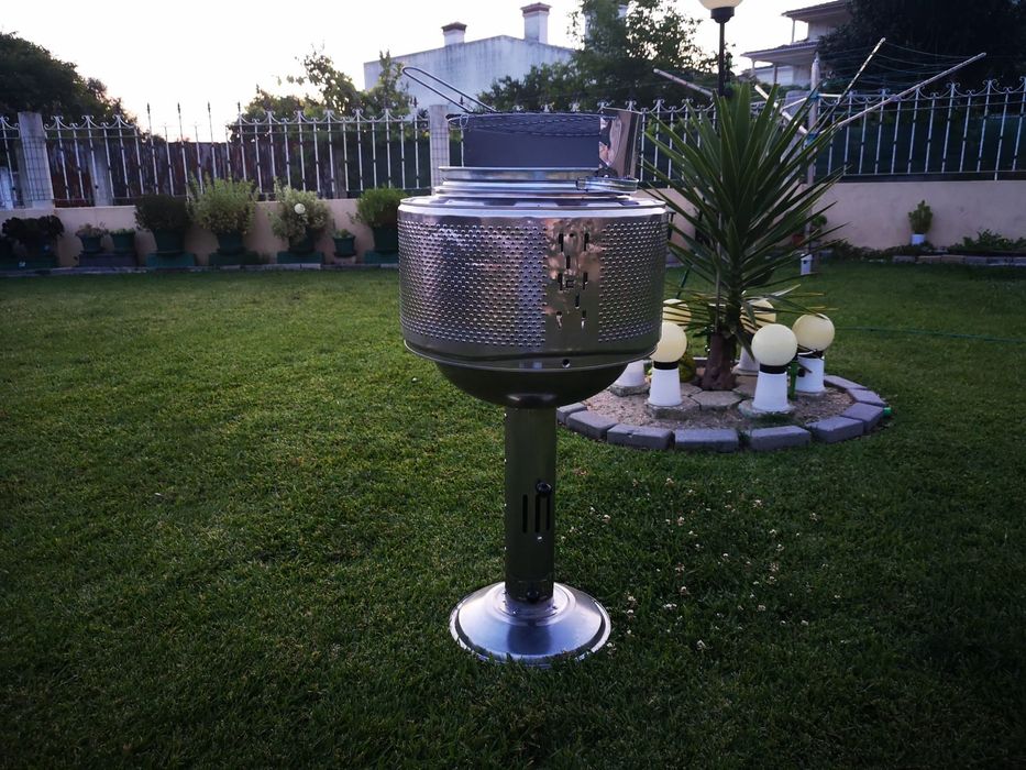 Churrasqueira e lareira de exterior em inox Nova