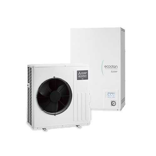 Pompa ciepła Mitsubishi 8kW Ecodan Eco Inverter Hydrobox R32