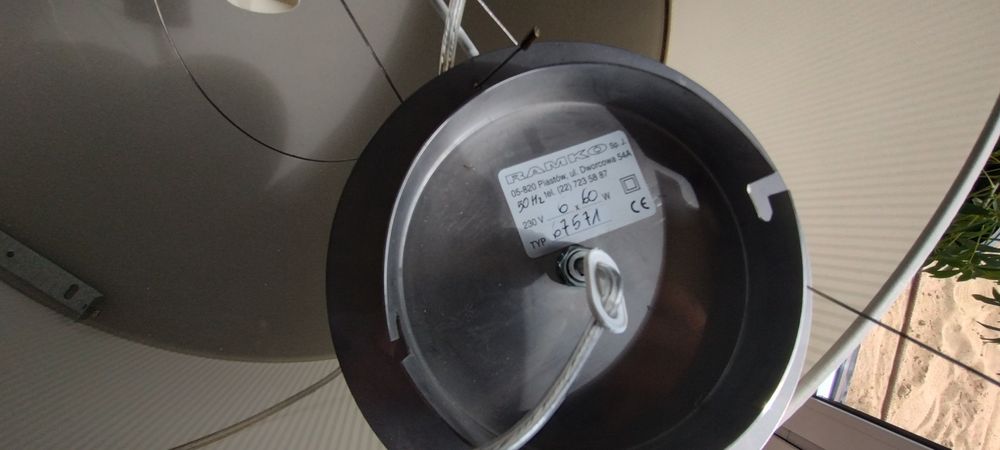 Lampa sufitowa duża