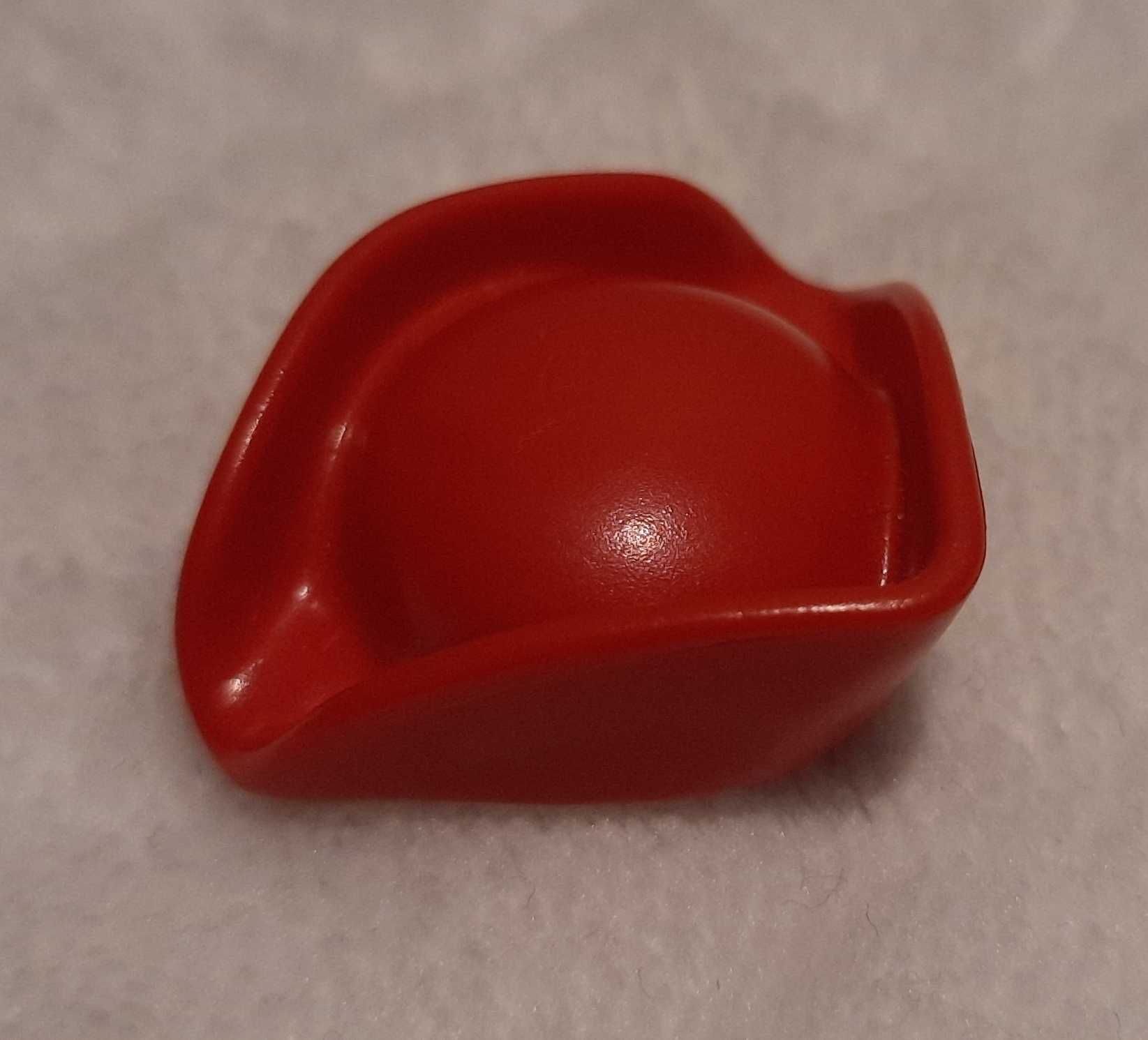Kapelusz, czapka Piracka, czerwona, Playmobil, 2,5cm (Zabawka)