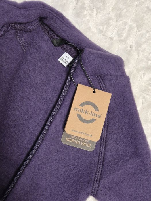 Mikk-Line kombinezon wełniany polar, Rozmiar 56, wełna merino NOWY