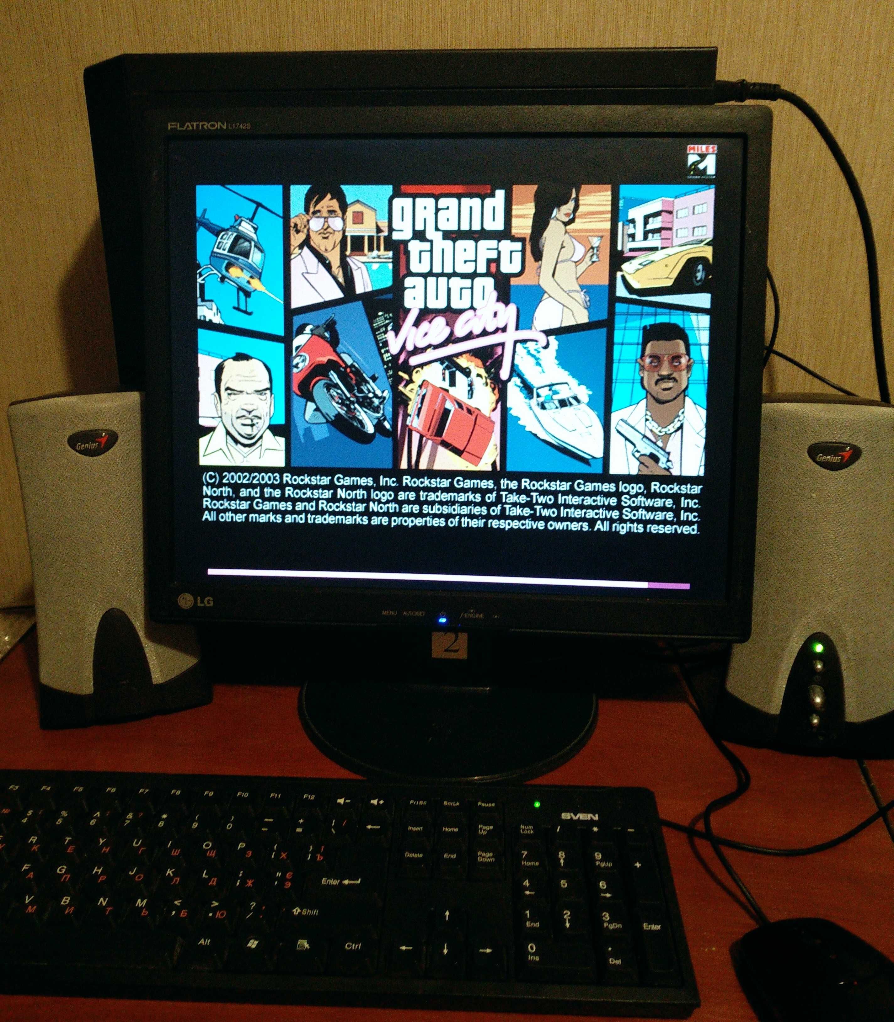 Игровой компьютер для GTA 3, GTA Vice City, Max Payne, Serious Sam