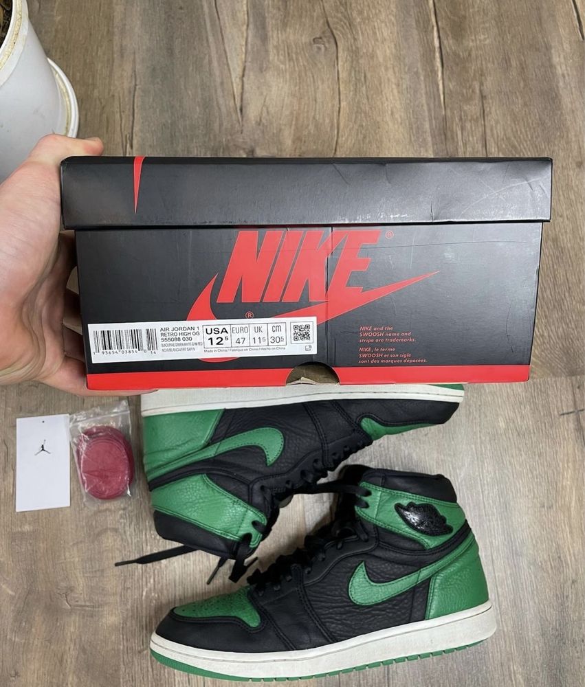 Air Jordan 1 Retro High OG «Pine Green» 2.0