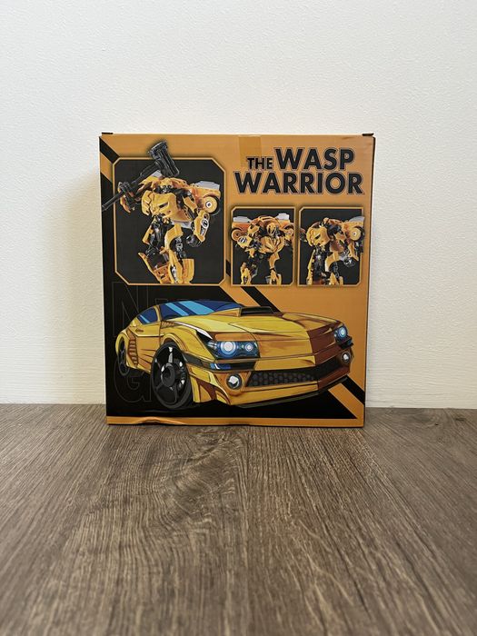 Робот Трансформер Bumblebee 16,5см Чорно-жовтий Автобот Бамблі