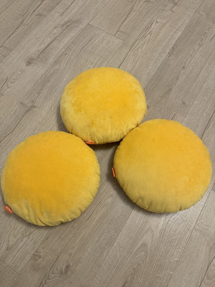 3 poduszki ozdobne EMOJI