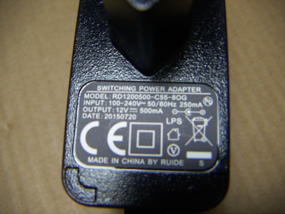Блок питания адаптер 12V 0.5A (12в 0.5а )