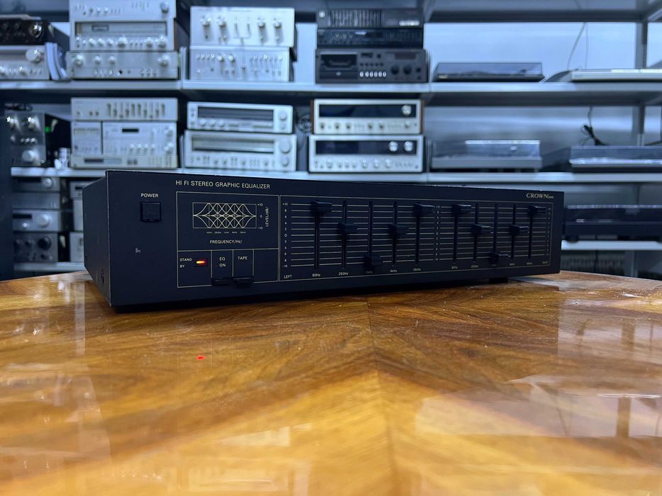 Korektor graficzny Crown Japan, Equalizer, Audio Room