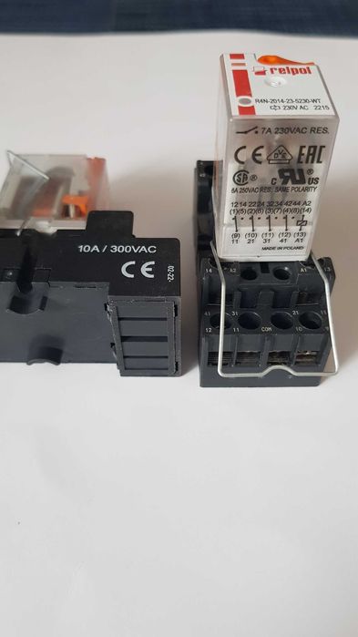 Реле промежуточное MY4 + колодка