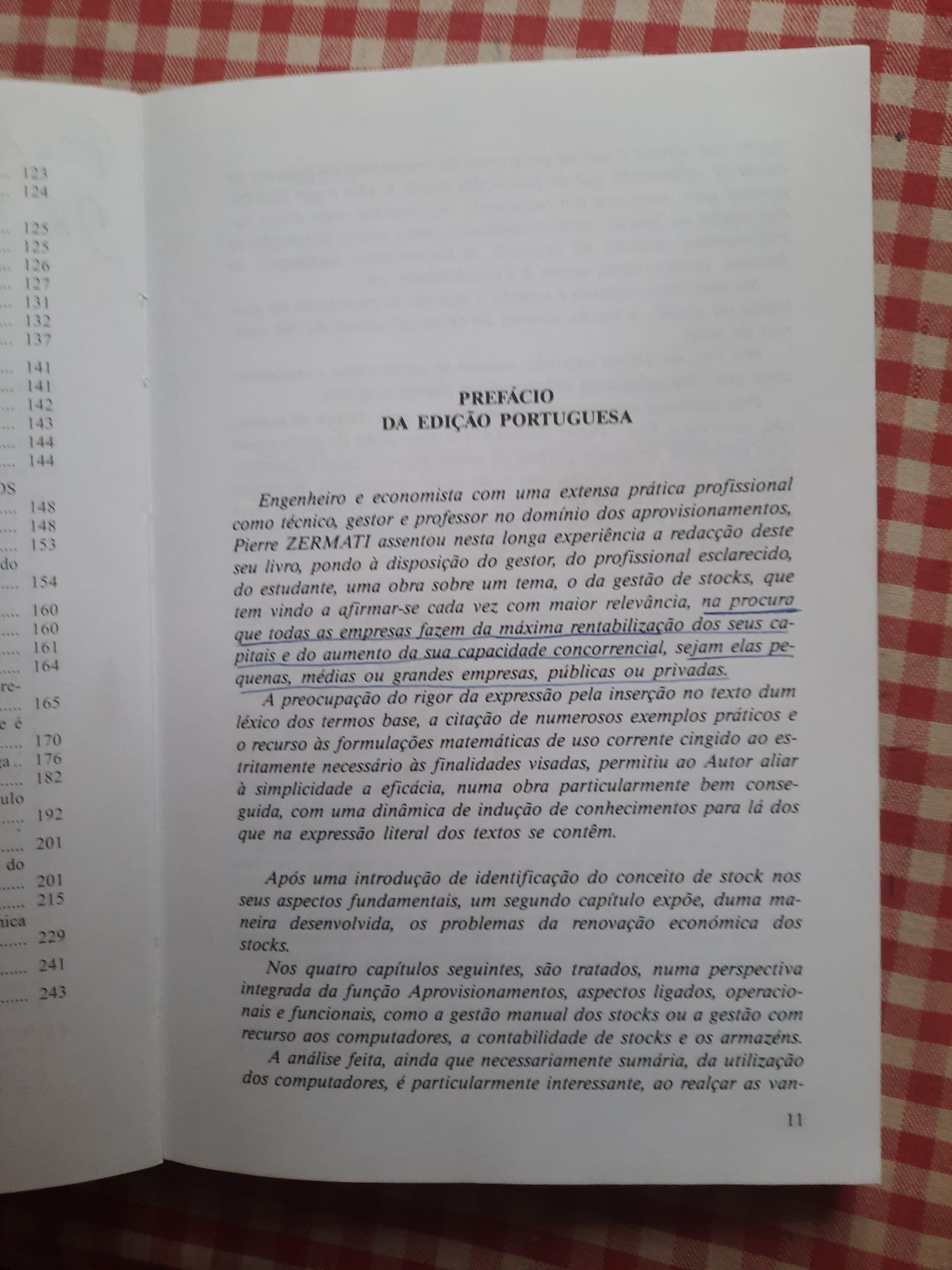 A Gestão de Stocks