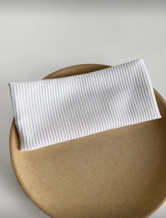 Opaska na głowę biała