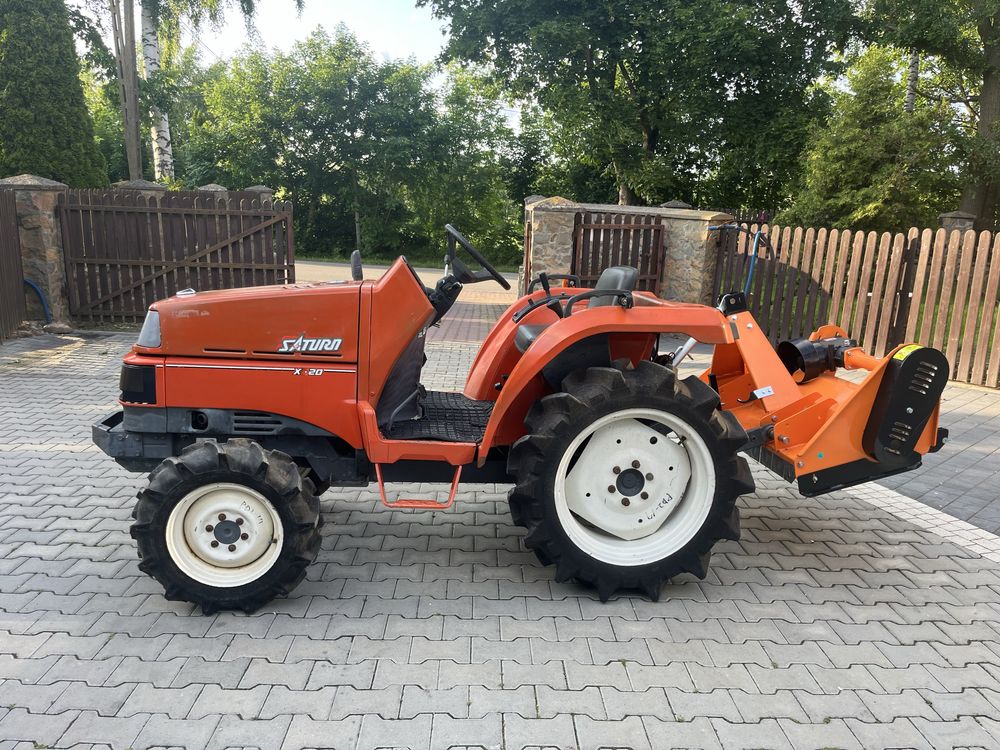 Traktorek kubota 20 km 4x4 silnik 4 cylindrowy sprawny
