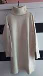 Sukienka swetrowa tunika golf Mango Wool blen L 40d