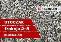 Otoczak- kamień płukany - otoczak frakcja 2-8