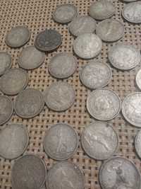 Серебряные монеты  антиквариат