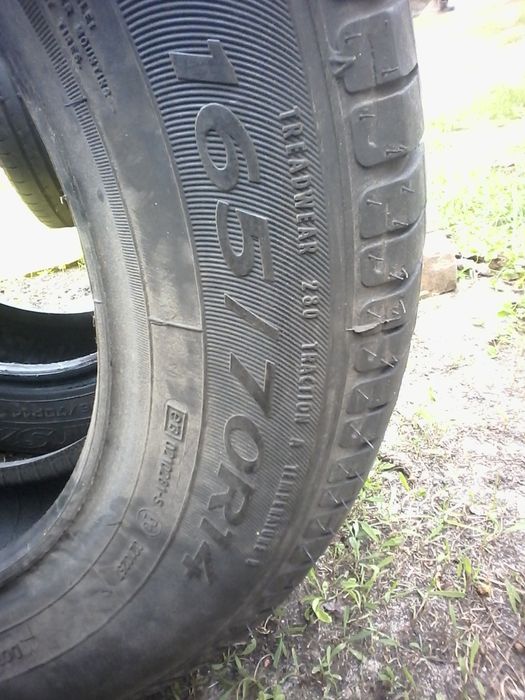 Opony 165/70r14 SAWA (Fabia, Felicja, Renault Kangoo)2szt..JAK NOWE!!