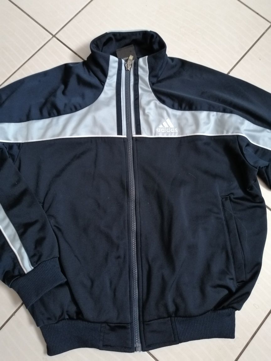 Bluza dresowa rozpinana Adidas rozmiar 152