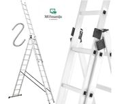 Drabina 3x12 HEco PROFESSIONAL o zasięgu roboczym max. do 8,8 m