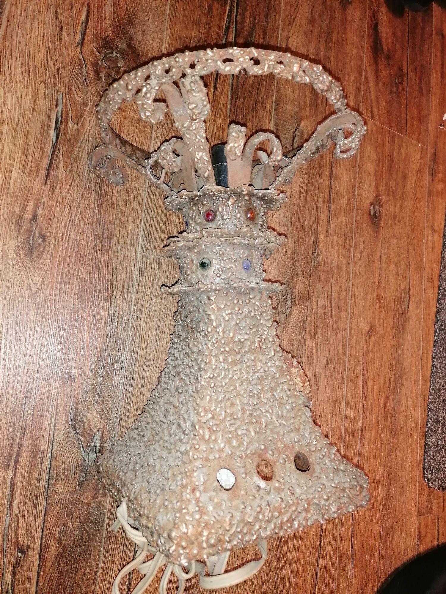 Stara lampa projekt zabytkowa biurkowa